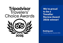 Tripadvisor Award 2025 & Booking.com Award 2026